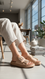 Fawn Formal Slipper For Ladies PU0738