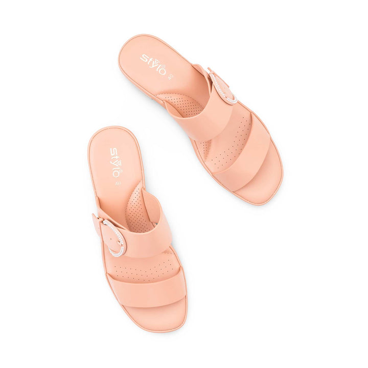 Pink Formal Slipper For Ladies PU0739