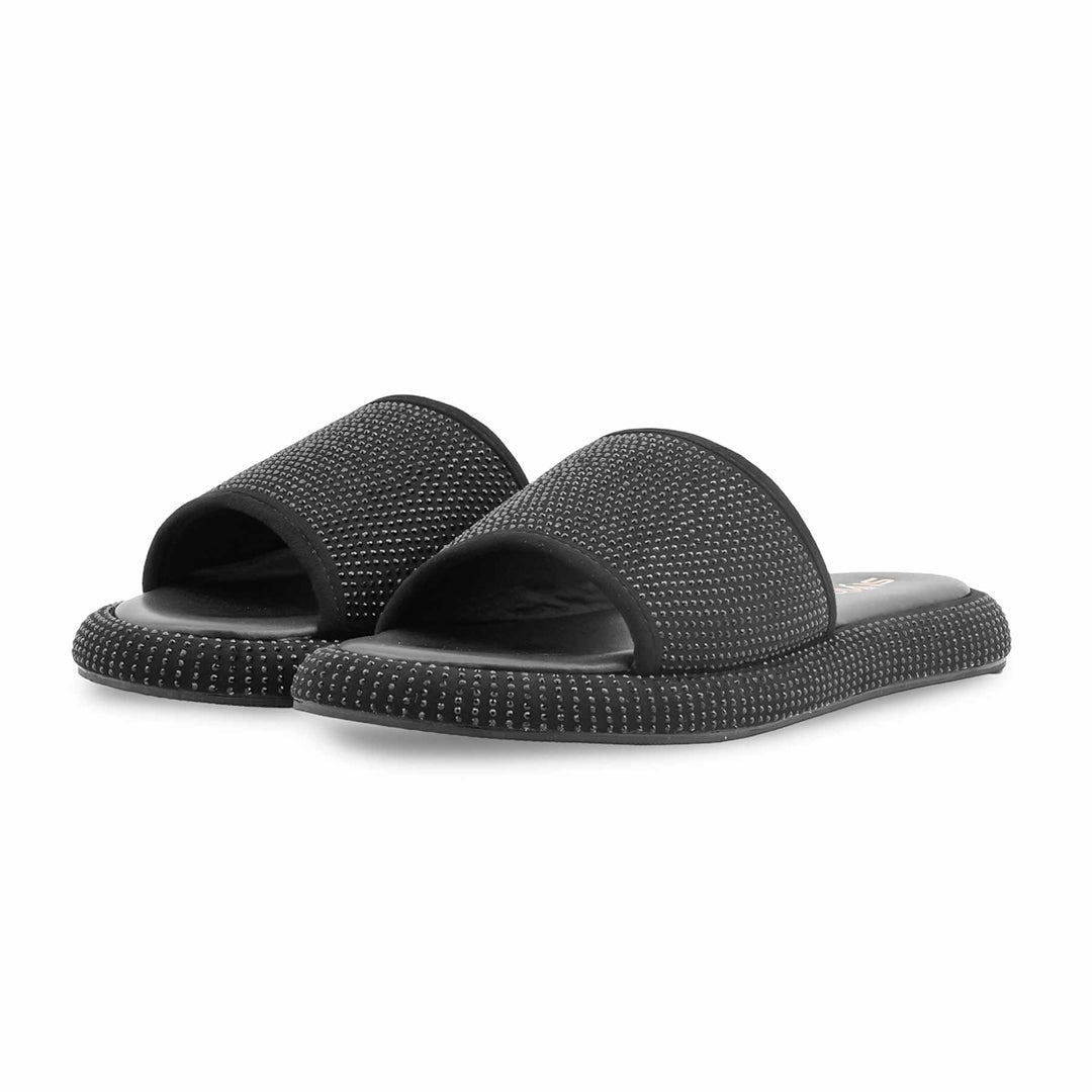Black Formal Women Slipper PU0748
