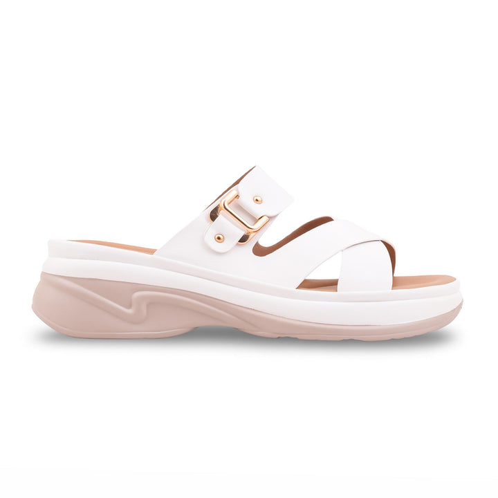 White Formal Women Slipper PU0750
