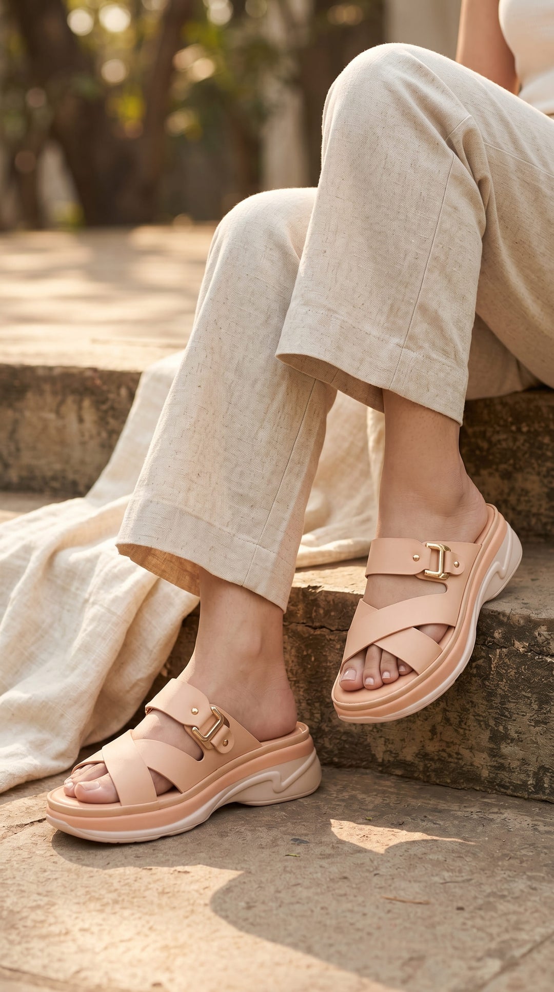 Pink Formal Women Slipper PU0750