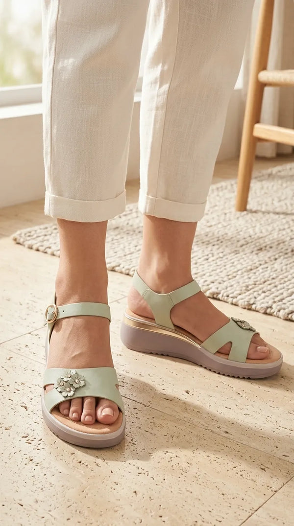 Seagreen Formal Sandal For Ladies PU0751