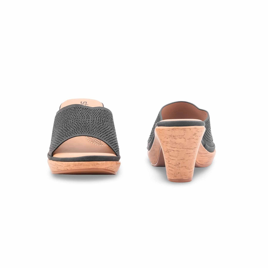Black Formal Women Slipper PU0753