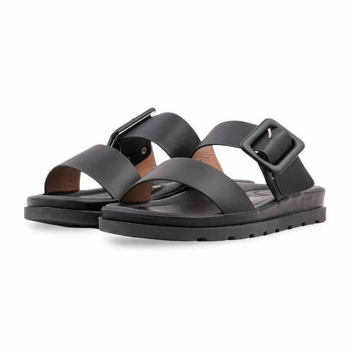 Black Formal Slipper For Women PU0755