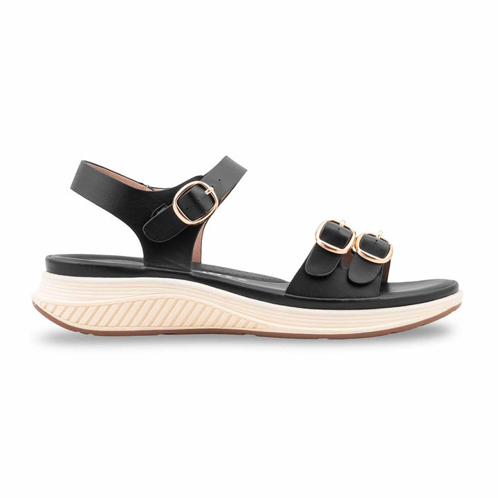 Black Formal Sandal For Ladies PU0757