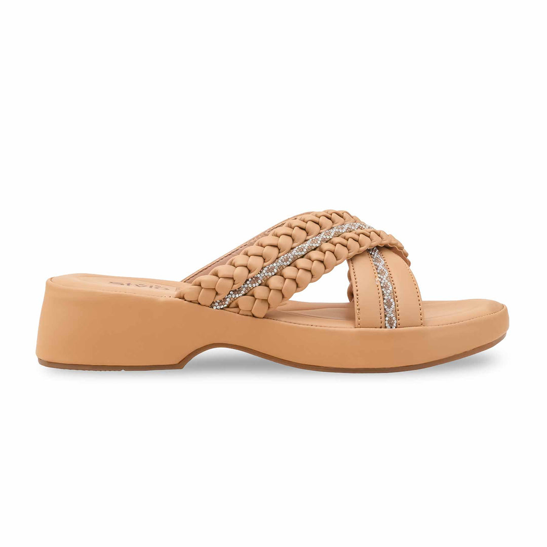 Beige Formal Women Slipper PU0765