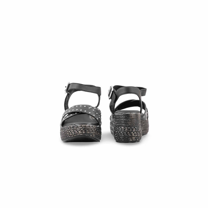 Black Formal Sandal For Women PU0773