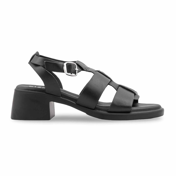 Black Formal Sandal For Women PU0774