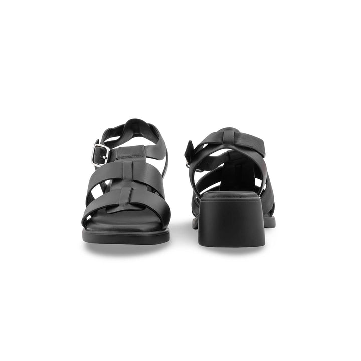 Black Formal Sandal For Women PU0774