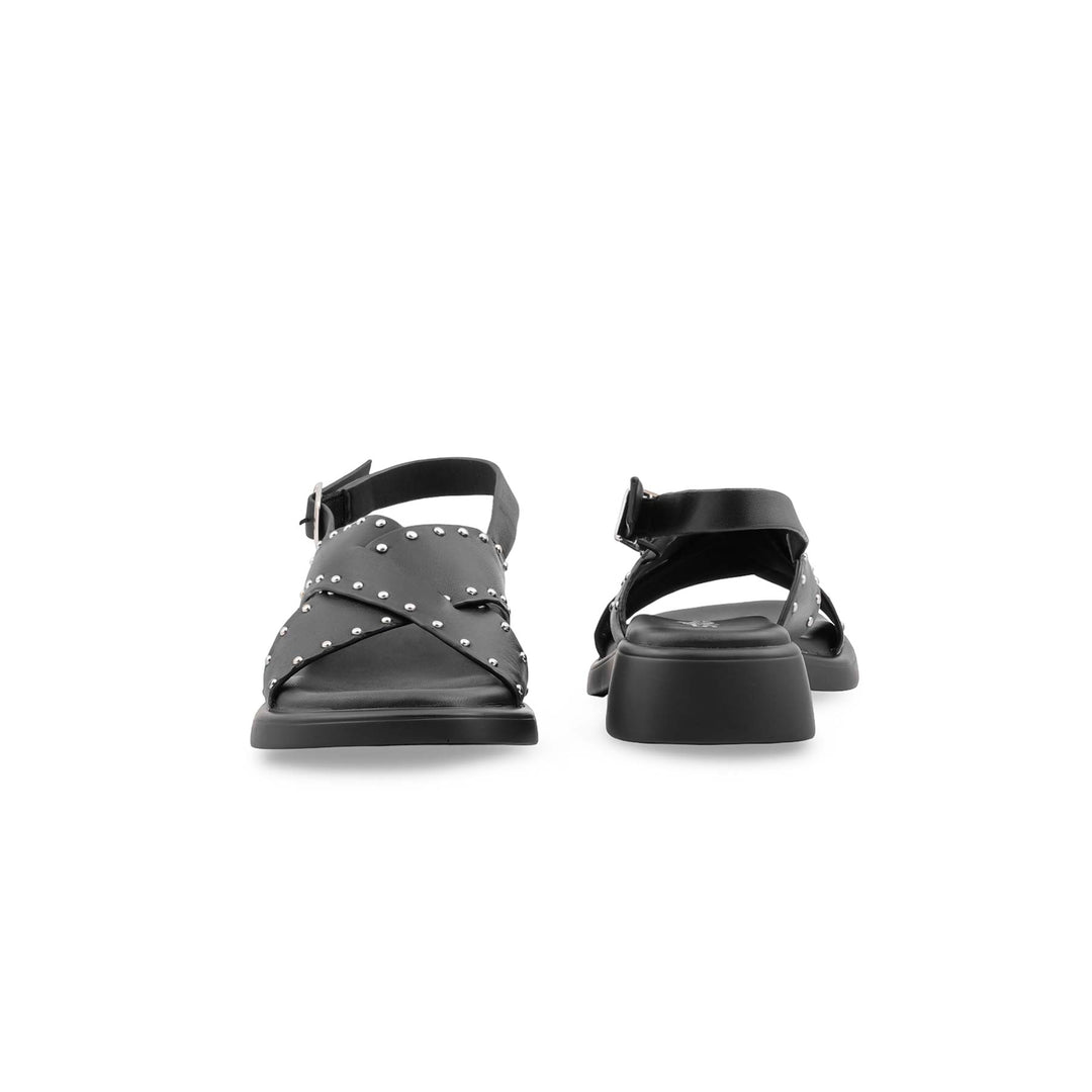 Black Formal Sandal For Women PU0777