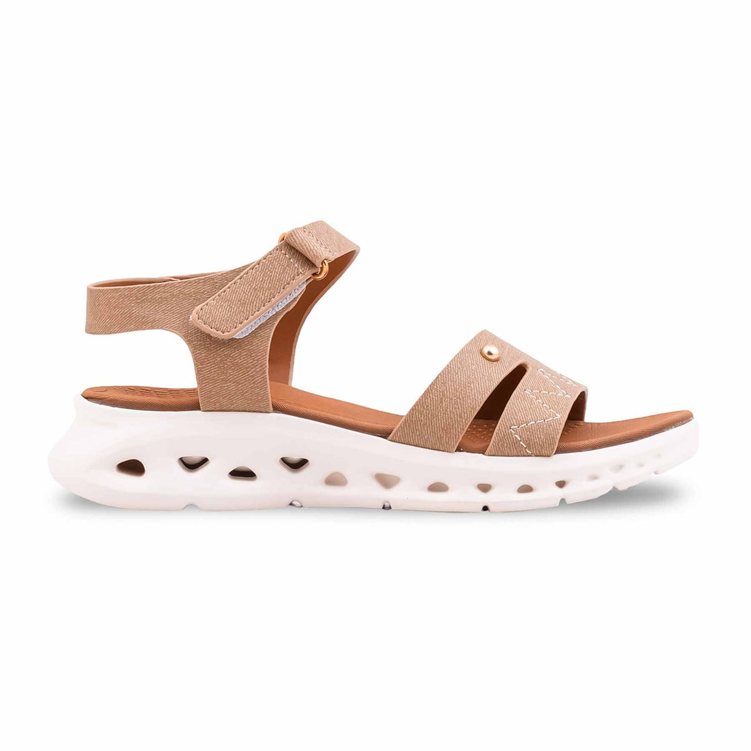 Beige Formal Sandal For Ladies PU0780