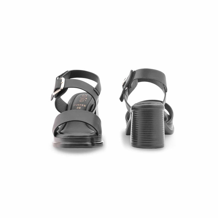Black Formal Sandal For Women PU0785