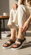 Black Formal Slipper For Ladies PU0790