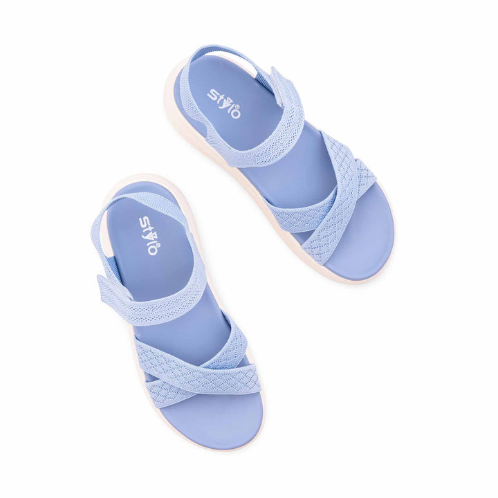 Blue Formal Sandal For Ladies PU0792