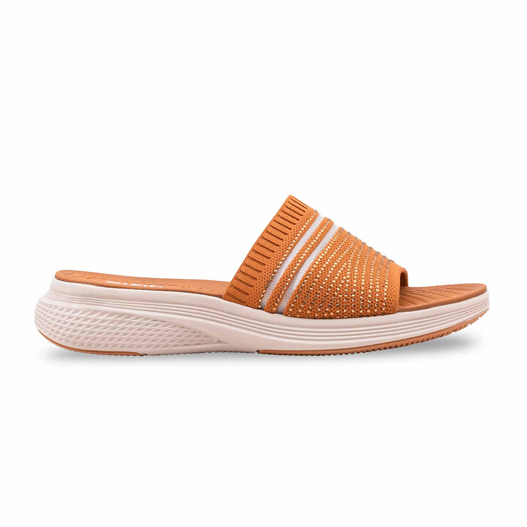 Mustard Formal Slipper For Ladies PU0793