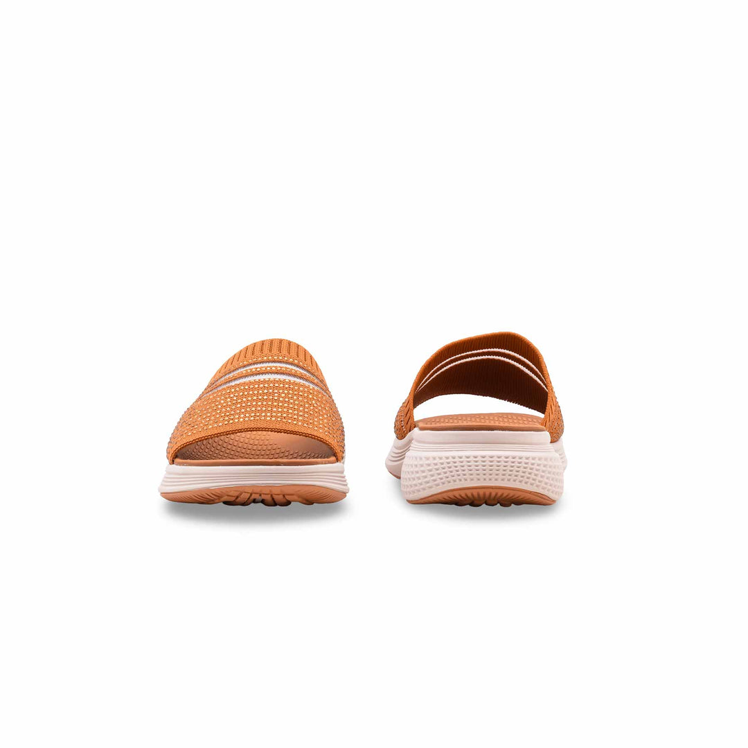 Mustard Formal Slipper For Ladies PU0793