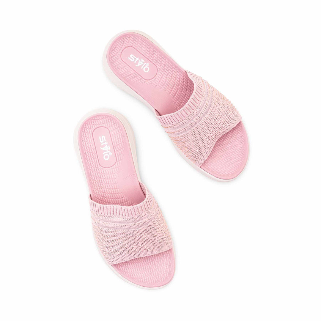 Pink Formal Slipper For Ladies PU0793