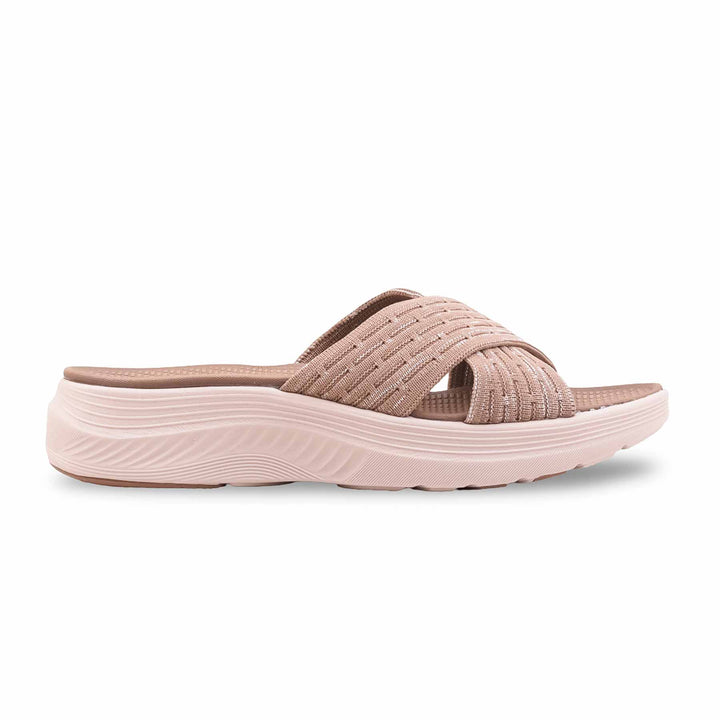 Coffee Formal Slipper For Ladies PU0794