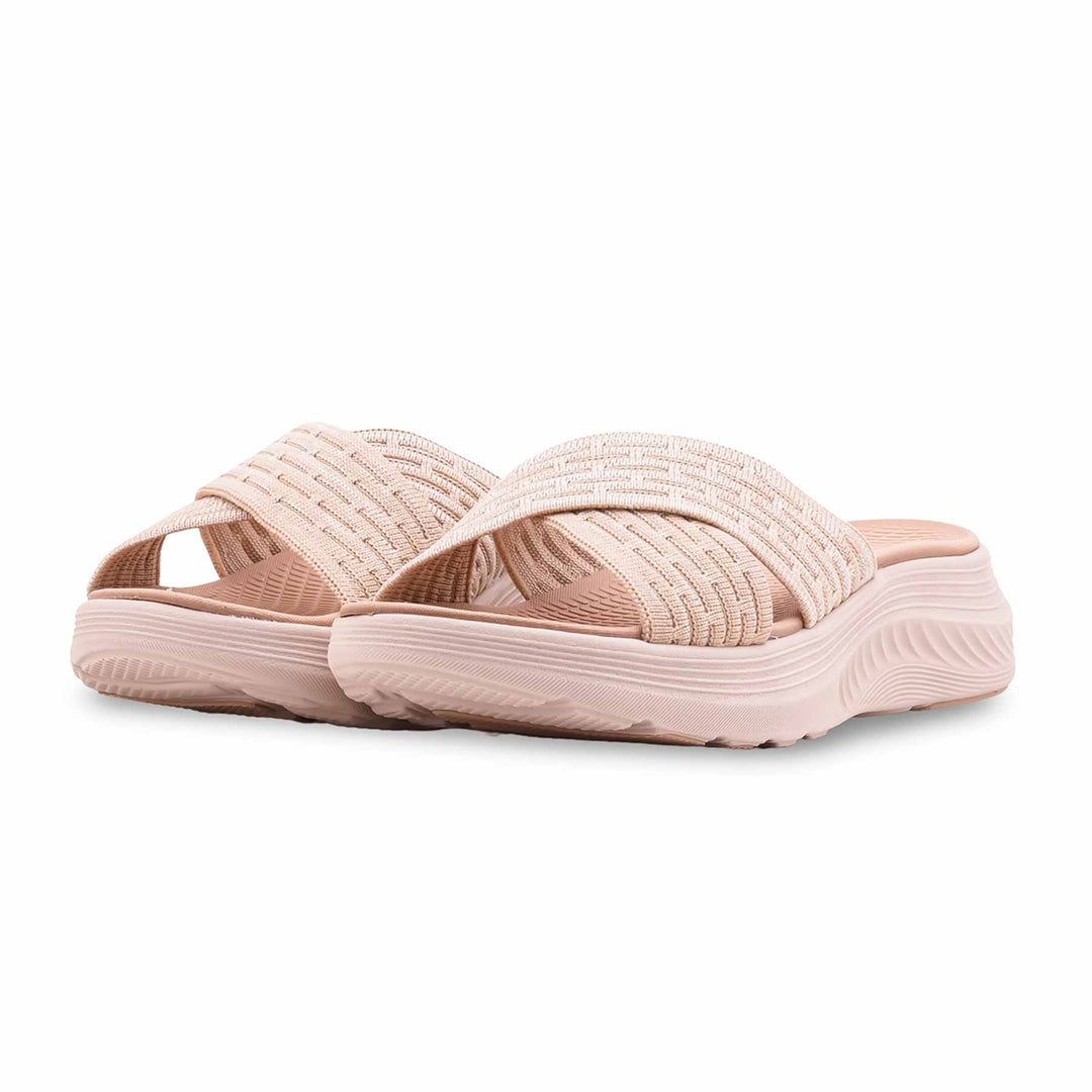 Beige Formal Slipper For Ladies PU0794