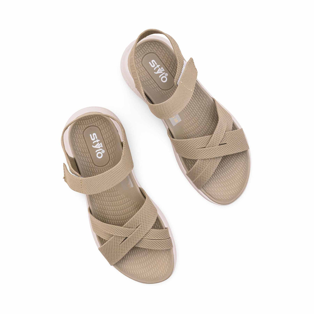 Olive Formal Sandal For Women PU0796