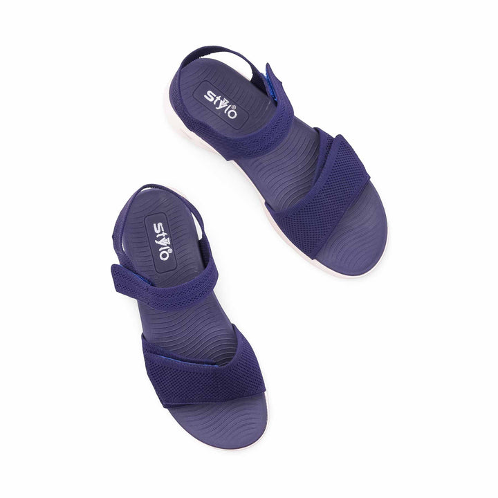 Navy Formal Sandal For Ladies PU0799