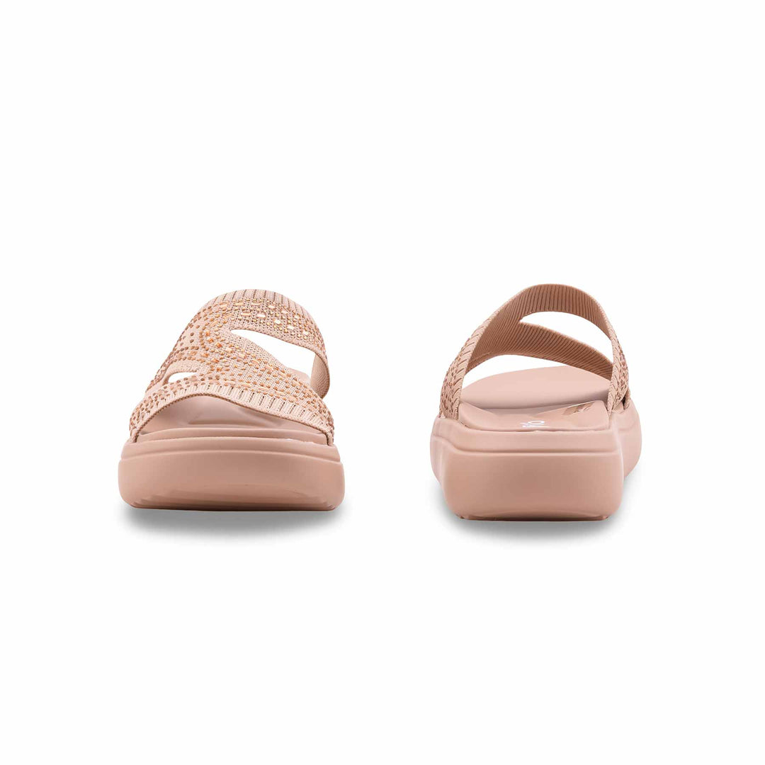 Beige Formal Slipper For Ladies PU0800