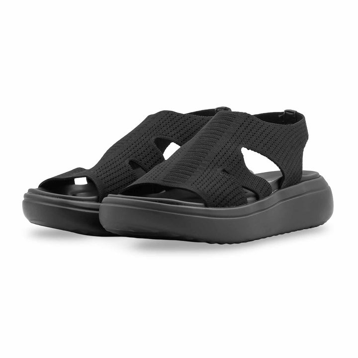 Black Formal Sandal For Ladies PU0803