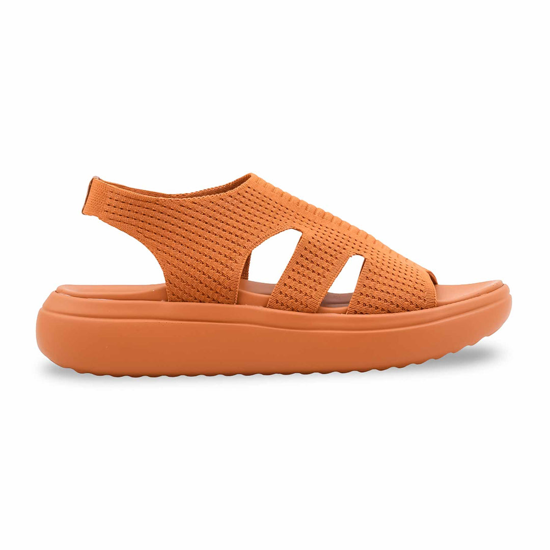 Mustard Formal Sandal For Ladies PU0803