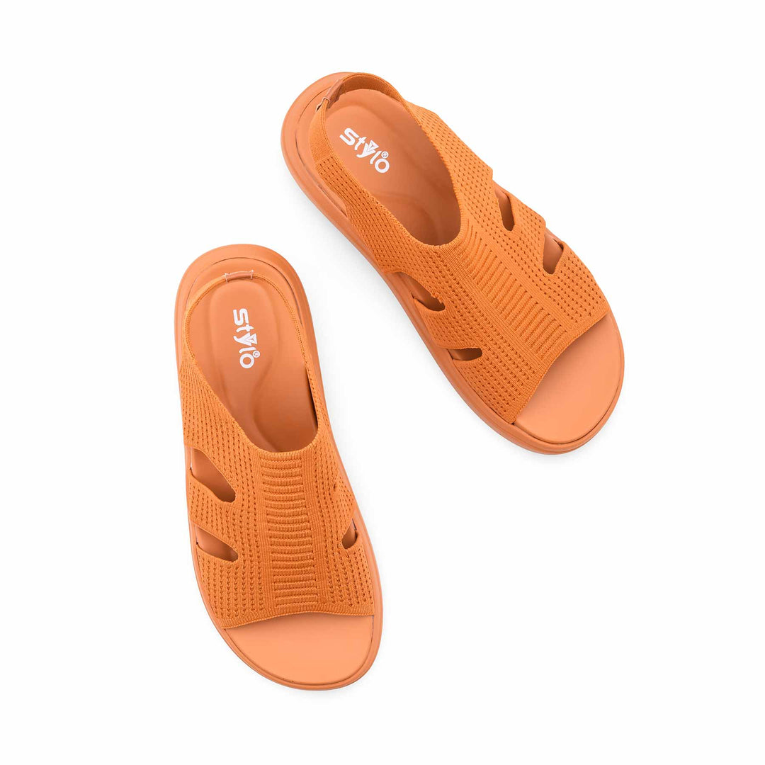 Mustard Formal Sandal For Ladies PU0803