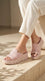 Lilac Formal Slipper For Ladies PU0807