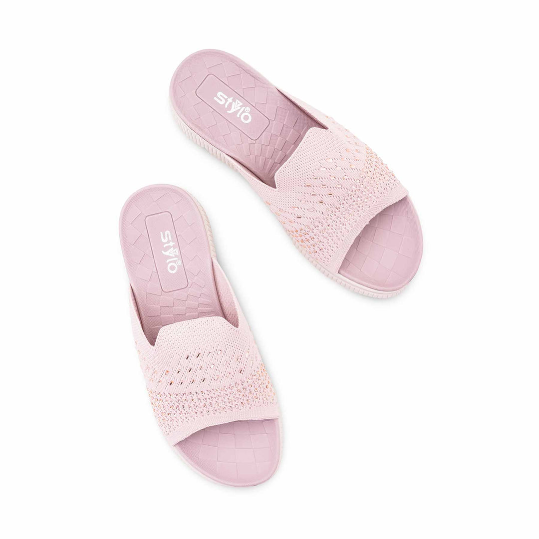 Lilac Formal Slipper For Ladies PU0807