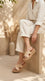 Beige Formal Slipper For Women PU0818