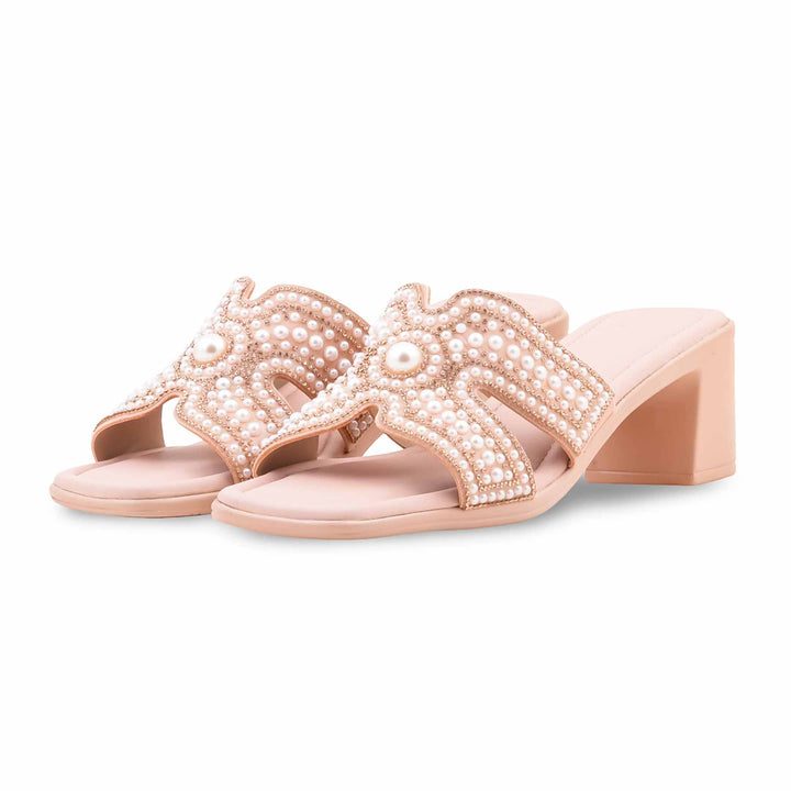 Pink Formal Slipper For Women PU0819
