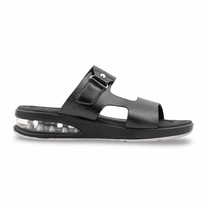 Black Formal Slipper For Ladies PU0827