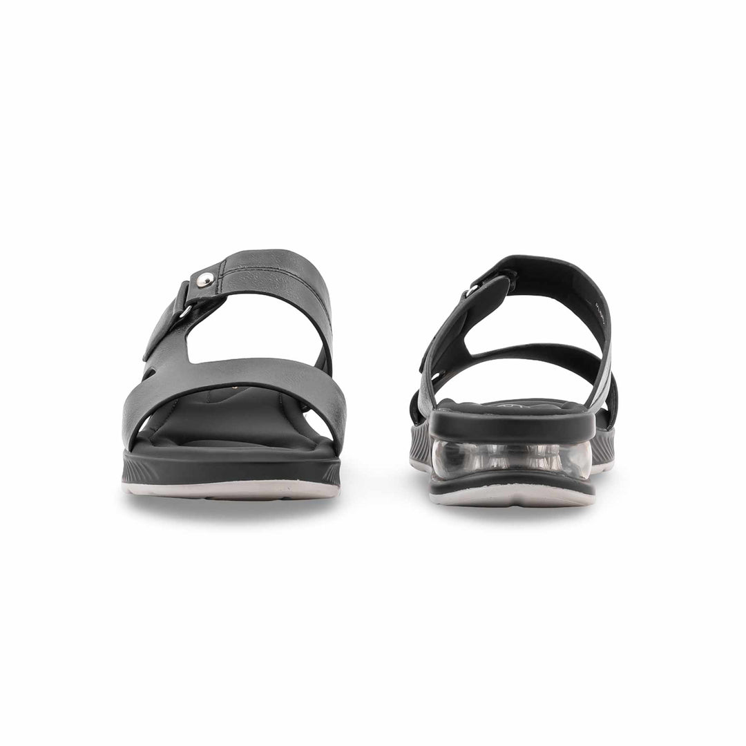Black Formal Slipper For Ladies PU0827