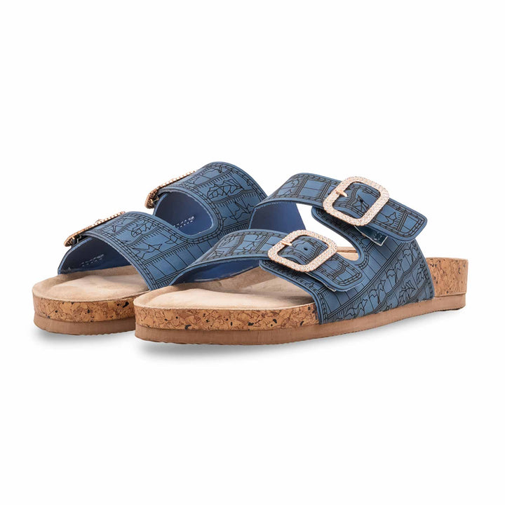 Grey Formal Slipper For Ladies PU0831