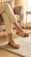 Mustard Formal Slipper For Women PU0836