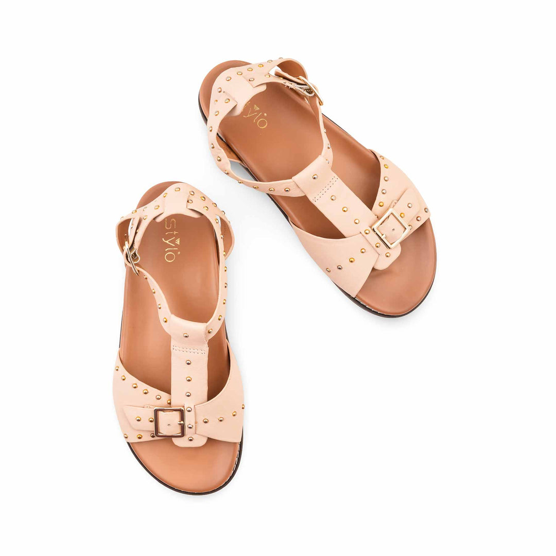 Beige Formal Sandal For Women PU0837