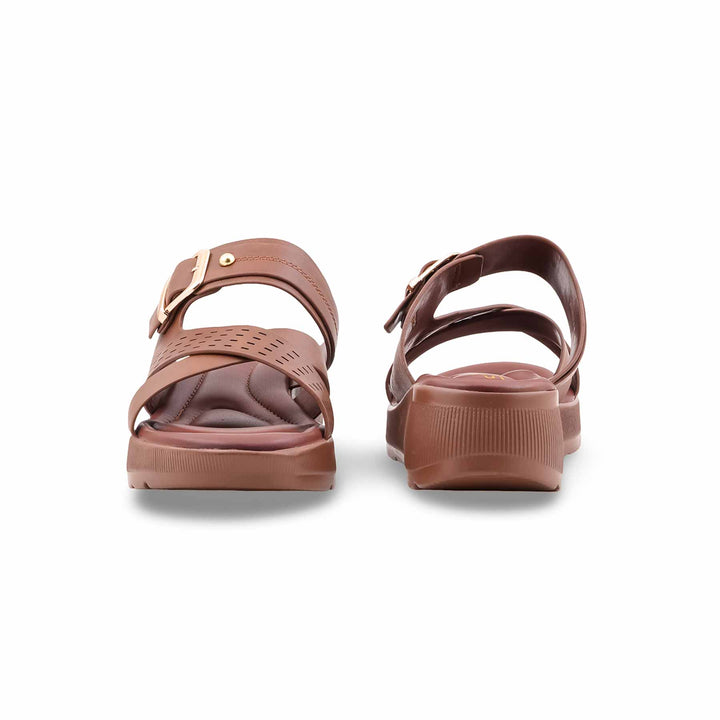 Coffee Formal Slipper For Women PU0854