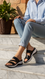Black Formal Slipper For Ladies PU0859