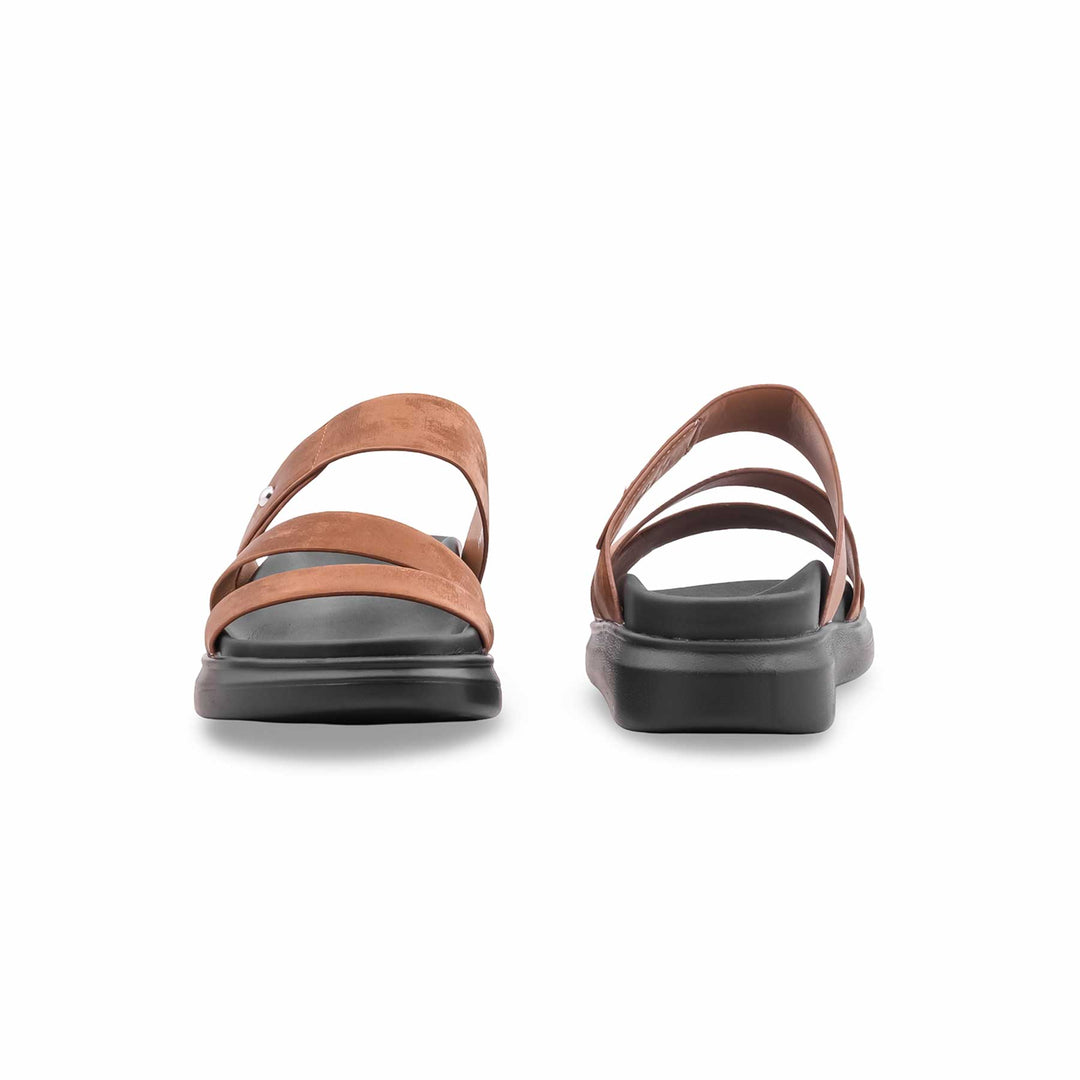 Brown Formal Slipper For Ladies PU0861
