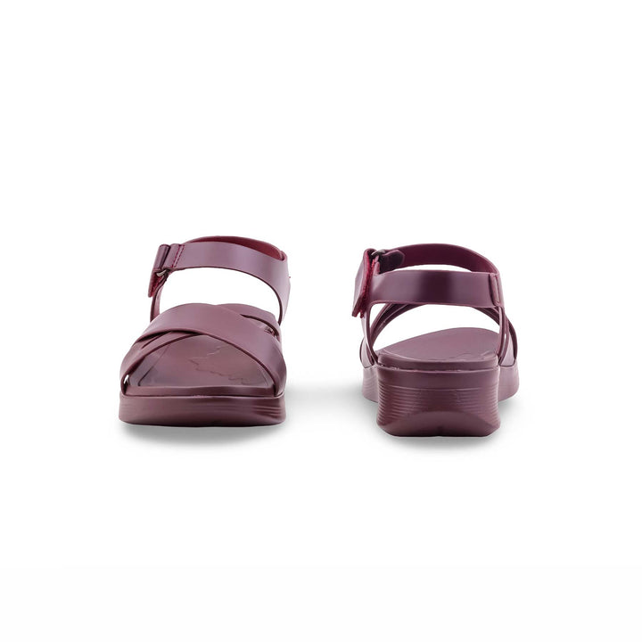 Maroon Formal Sandal For Ladies PU0866