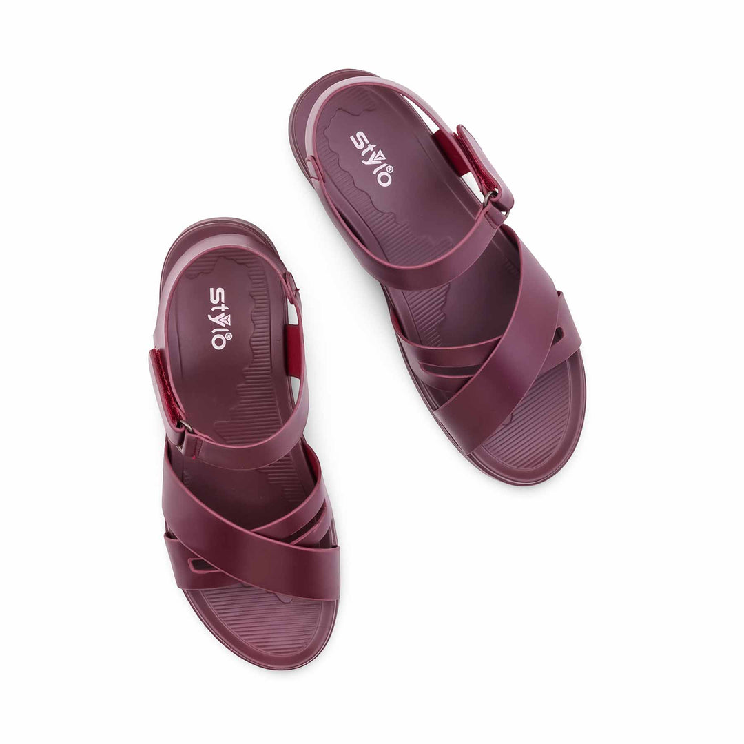 Maroon Formal Sandal For Ladies PU0866