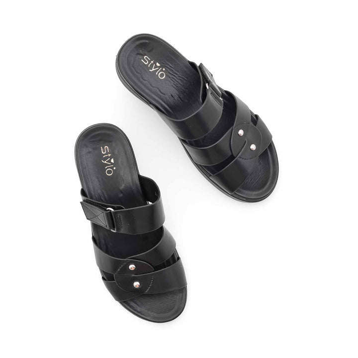Black Formal Women Slipper PU0869