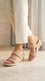 Beige Formal Slipper For Women PU0888
