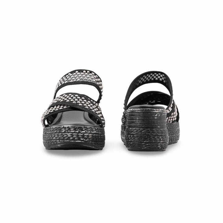 Black Formal Slipper For Women PU0889