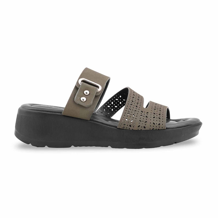 Green Formal Slipper For Women PU0895