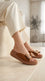 Tan Formal Slipper For Women PU0899