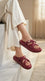 Maroon Formal Slipper For Ladies PU0900
