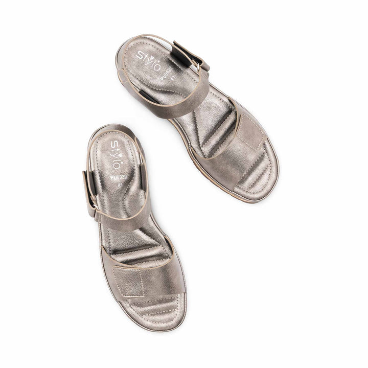 Grey Formal Sandal For Women PU0920